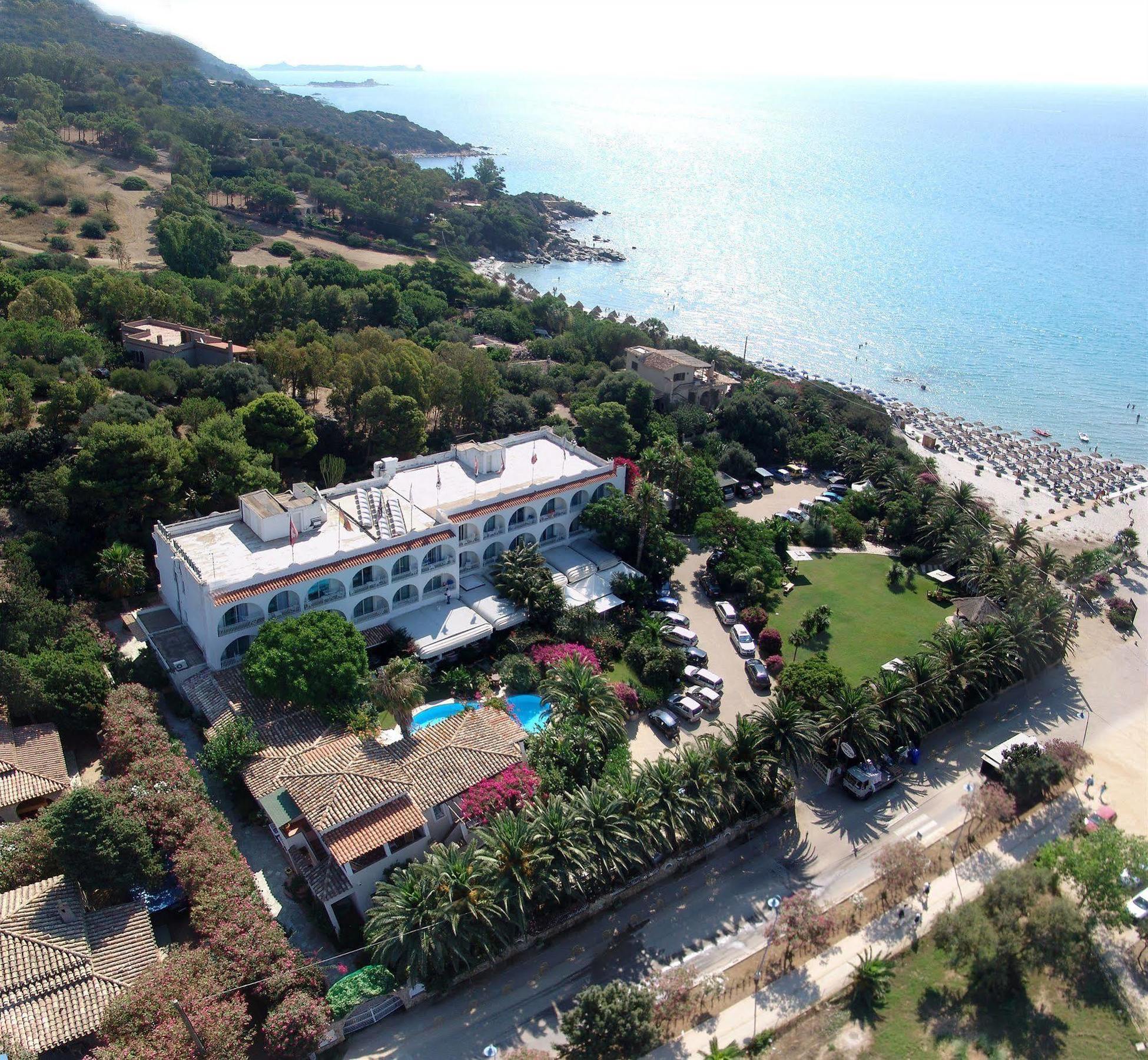 Hotel Simius Playa Villasimius Exterior foto